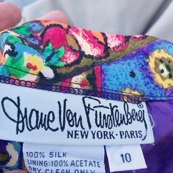 Diane Von Furstenberg • Silk Midi Skirt - Picture 5 of 5